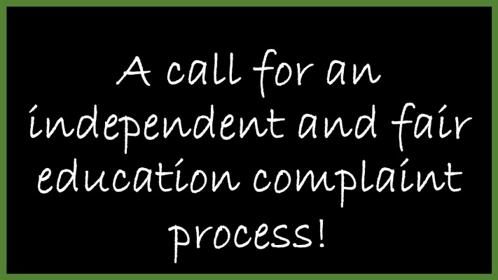 A call for an independent and fair UK education complaint process for schools