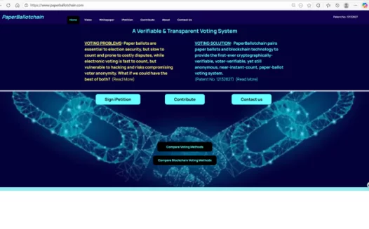 Adopt PaperBallotchain