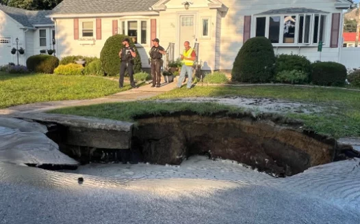AGING WATER MAIN THREATENS OUR HOMES
