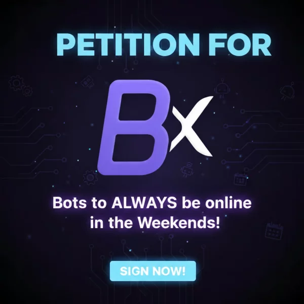 Keep BloxyCross Bots Online on Weekends
