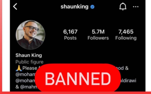 Bring Shawn King back to Instagram