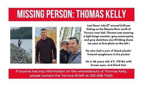 Bring Tom Kelly Home: Request for K9 Barrett, Sonar, and Specialized SAR Support
