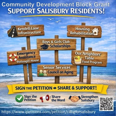 Community Development Block Grant, Support Funding for Salisbury