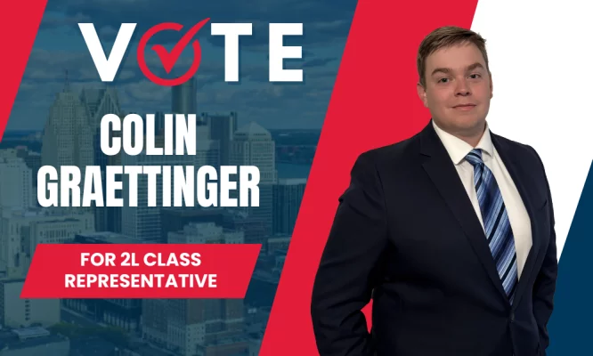 Colin Graettinger for 2L Class Representative