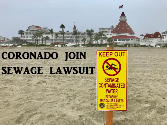 Coronado Join Sewage Lawsuit