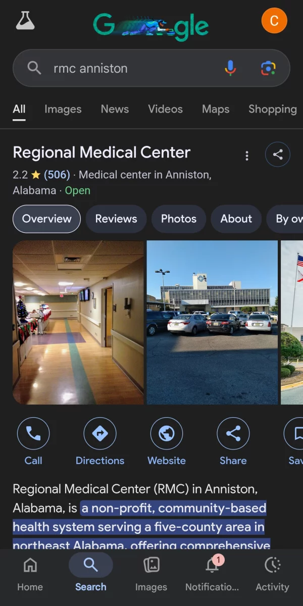 Demand for Healthcare reform in Anniston Alabama