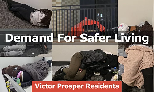 Resident Statement Regarding Prolonged Security Concerns and Safety Conditions at Victor Prosper