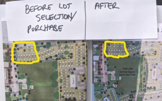 Honor Agreement: Retain Area Behind Lots 141-145 Park Space