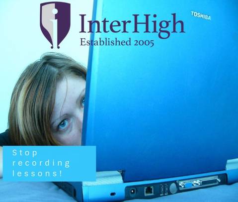 InterHigh Education - Stop recording lessons