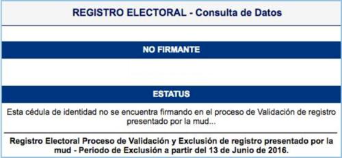 ¿Tu firma fue invalidada por el CNE? ¡Firma aquí!