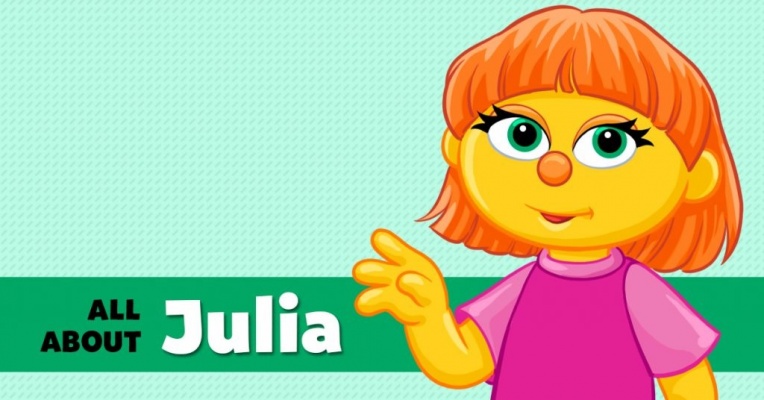 Make Julia a Main Sesame Street Character