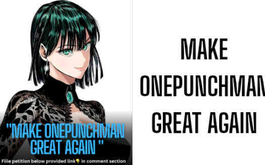 MAKE ONEPUNCHMAN GREAT AGAIN