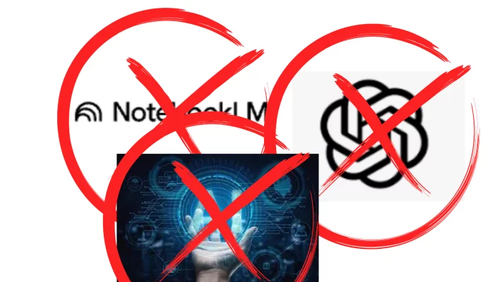 If we can't use ai you can't either!