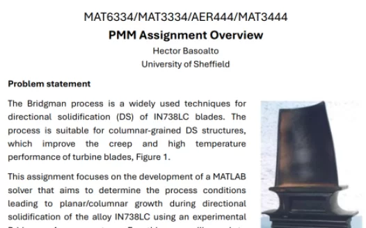 Page limit for MAT6334 Report Not Clearly Stated