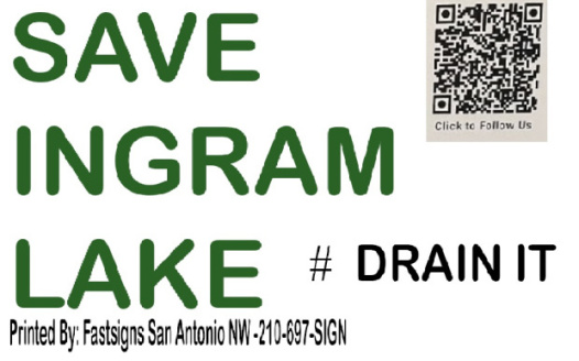 Petition To Save Ingram Lake #drainit