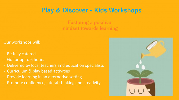 Play & Discover - Kids Workshops