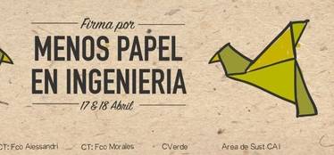 Reduccion uso de papel Ingeniería UC
