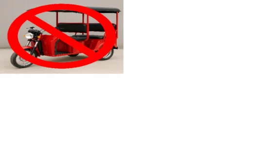 REGULATE E RICKSHAW, RECLAIM OUR DELHI ROADS