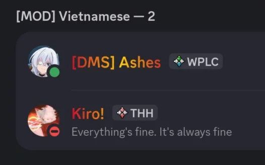 Reinstate Kiroi as vietnamese mod