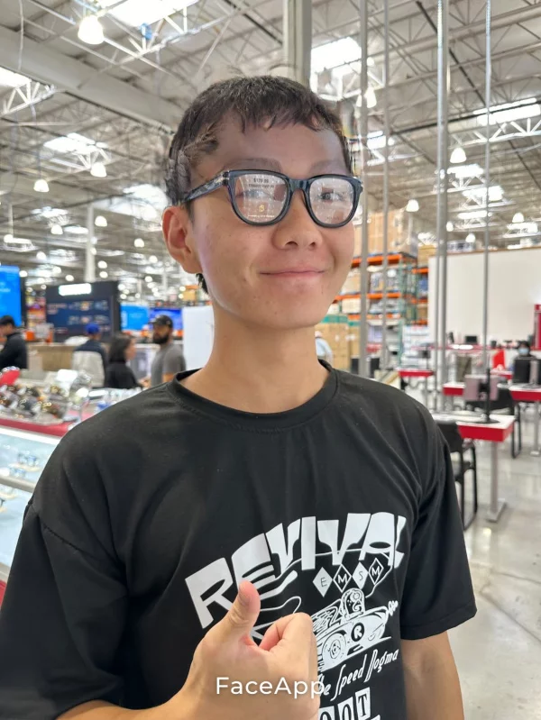 Sam Goes Bald