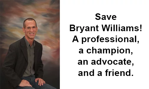 Save Bryant Williams' Job at ASID Alabama