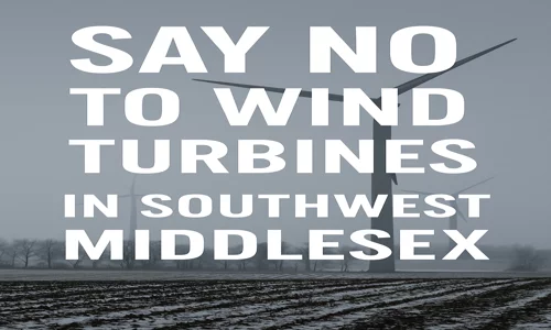 Say NO to Wind Turbines in Southwest Middlesex
