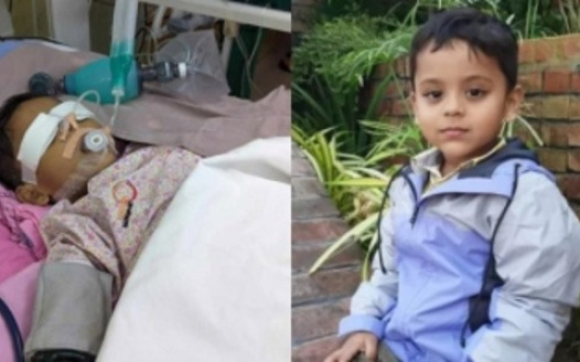 Stand with baby Ayan Ahmed
