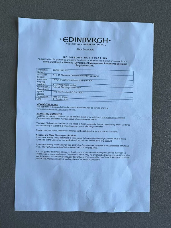 STOP S1 Development's attempt to change 14 & 15 Claremont Cres. from residential, long-term housing to short-term, non-residential accommodations