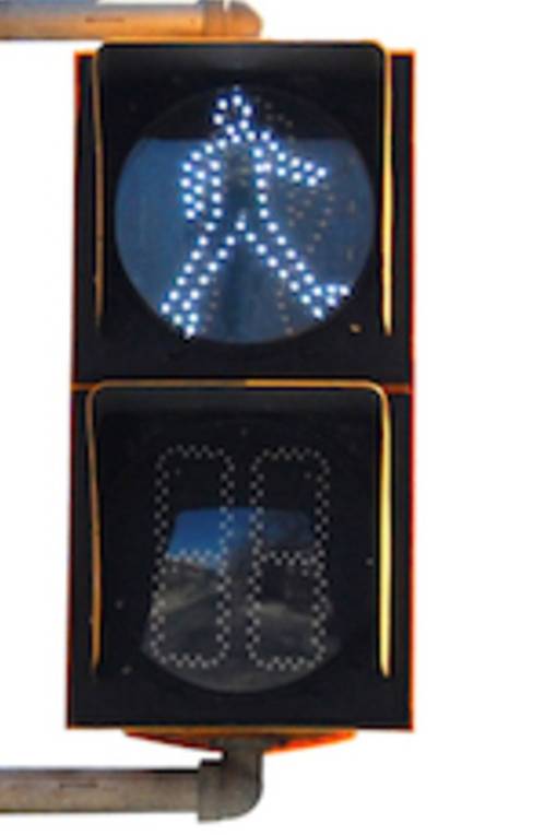 Stoplight at Gerrard Street East and Dengate Road
