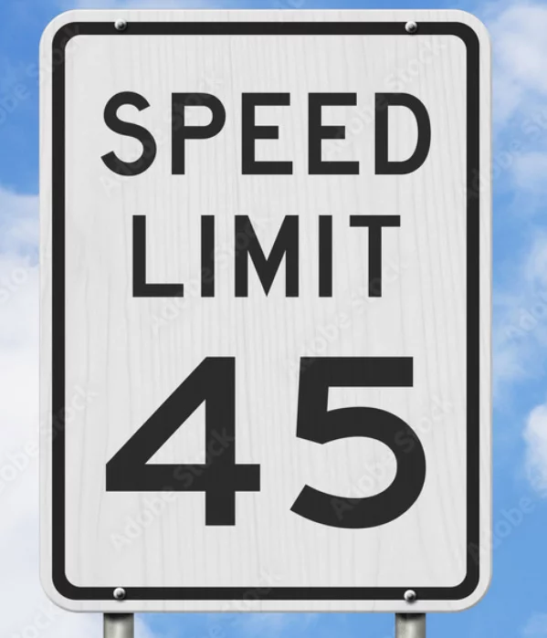 town of huttonsville route 219/250 speed limit 40mph-55mph