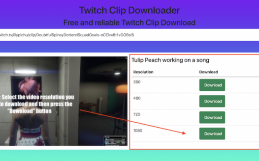 Twitch Clip Downloader - Download Twitch Clips