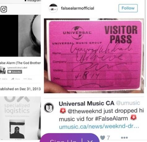 Universal Music Group Owes Lynwood Libra.Please discontinue the promotion/release of The Weeknd 