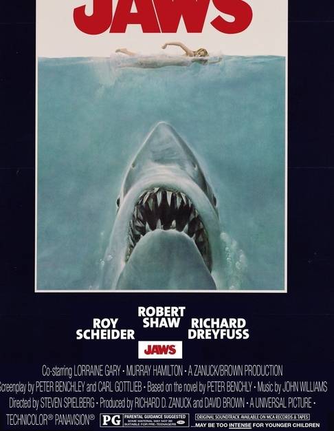 Universal Pictures UK please strike a brand new 35mm print of 'Jaws'.