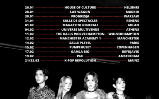 Upgrade the venues for XLOV's European tour