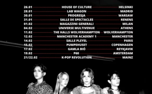 Upgrade the venues for XLOV's European tour