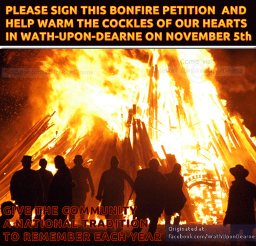 Wath Community Bonfire Petition