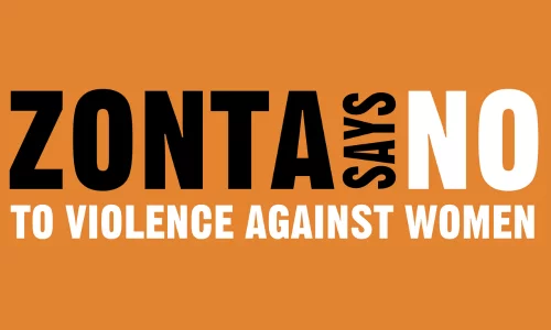 Zonta Says NO to Violence Against Women Pledge